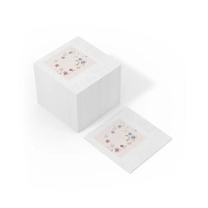 White Coined Napkins - Three Ply Party Essential - Dipaliz - Home Decor