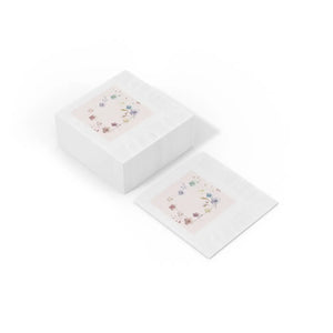 White Coined Napkins - Three Ply Party Essential - Dipaliz - Home Decor