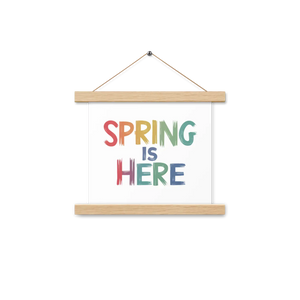 Spring Poster – Eco Friendly Hanger 18x24 - Dipaliz - Posters Prints & Visual Artwork