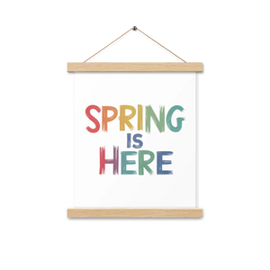 Spring Poster – Eco Friendly Hanger 18x24 - Dipaliz - Posters Prints & Visual Artwork