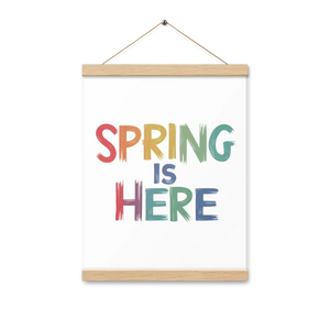 Spring Poster – Eco Friendly Hanger 18x24 - Dipaliz - Posters Prints & Visual Artwork