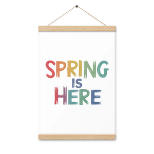Spring Poster – Eco Friendly Hanger 18x24 - Dipaliz - Posters Prints & Visual Artwork