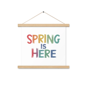 Spring Poster – Eco Friendly Hanger 18x24 - Dipaliz - Posters Prints & Visual Artwork