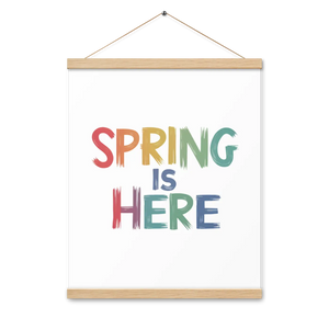 Spring Poster – Eco Friendly Hanger 18x24 - Dipaliz - Posters Prints & Visual Artwork