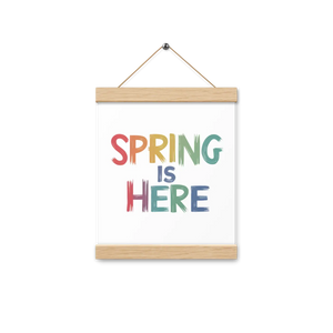 Spring Poster – Eco Friendly Hanger 18x24 - Dipaliz - Posters Prints & Visual Artwork