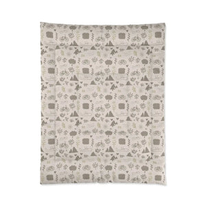 Nature Comforter – Solid Bright White Bedding - Dipaliz - Quilts & Comforters