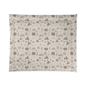 Nature Comforter – Solid Bright White Bedding - Dipaliz - Quilts & Comforters