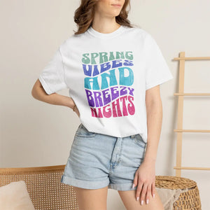 Spring Vibes Hand Breeze Nights T-shirt - T-shirts - m