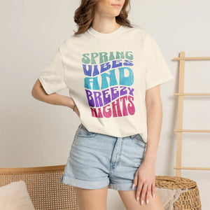 Spring Vibes Hand Breeze Nights T-shirt - T-shirts - m