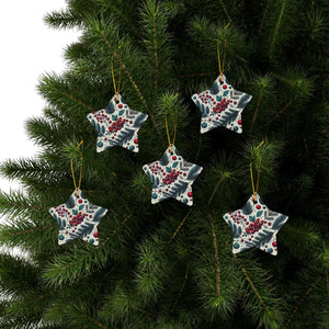 Spruce and Berries Ornaments – Glossy Finish - Dipaliz - Holiday