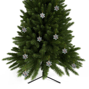 Spruce and Berries Ornaments – Glossy Finish - Dipaliz - Holiday