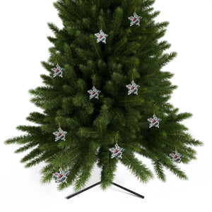 Spruce and Berries Ornaments – Glossy Finish - Dipaliz - Holiday
