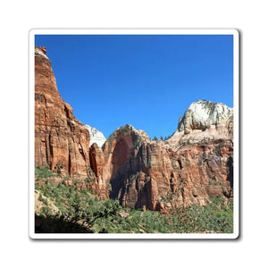 Zion Canyon Refrigerator Magnets Bold Home Decor Dipaliz - 3’’ ×