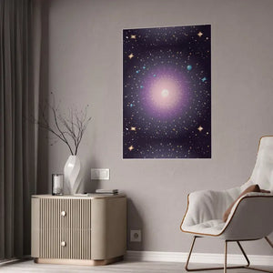 Gloss Posters Space Galaxies Cosmic Energy Art - Dipaliz - 33.1’’ x 46.8’’ (vertical) / Glossy - Prints & Visual Artwork