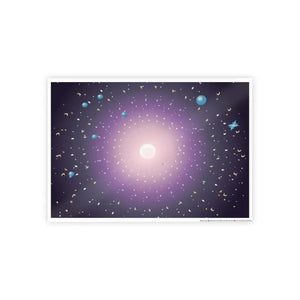 Gloss Posters Space Galaxies Cosmic Energy Art - Dipaliz - Prints & Visual Artwork
