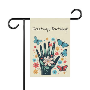 Vibrant House Banner - Poly Poplin Canvas Spring Decor - Dipaliz - Flags & Windsocks