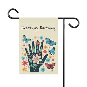 Vibrant House Banner - Poly Poplin Canvas Spring Decor - Dipaliz - Flags & Windsocks