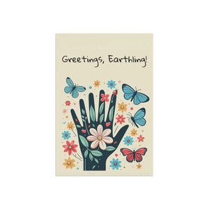 Vibrant House Banner - Poly Poplin Canvas Spring Decor - Dipaliz - Flags & Windsocks