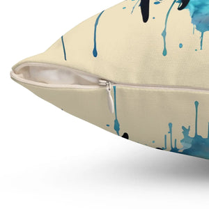 Cancer Zodiac Spun Polyester Square Pillow - Dipaliz - Throw Pillows