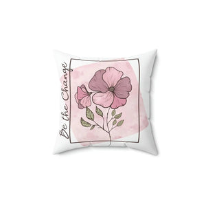 Bold Spun Polyester Square Pillow - Room Refresh - Dipaliz - Throw Pillows