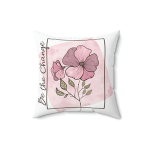 Bold Spun Polyester Square Pillow - Room Refresh - Dipaliz - Throw Pillows