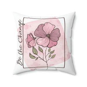 Bold Spun Polyester Square Pillow - Room Refresh - Dipaliz - Throw Pillows