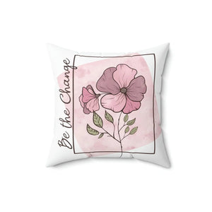 Bold Spun Polyester Square Pillow - Room Refresh - Dipaliz - Throw Pillows