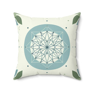 Minimalist Nature Spun Polyester Square Pillow - Dipaliz - Throw Pillows
