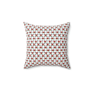 Polyester Square Pillow – Weaved Background - Dipaliz - Throw Pillows
