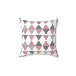 Bold Abstract Geometric Pattern Throw Pillow - Spun Polyester - Dipaliz - Pillows