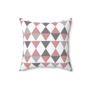Bold Abstract Geometric Pattern Throw Pillow - Spun Polyester - Dipaliz - Pillows