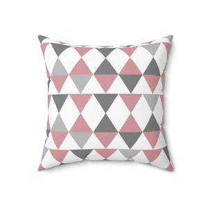 Bold Abstract Geometric Pattern Throw Pillow - Spun Polyester - Dipaliz - Pillows