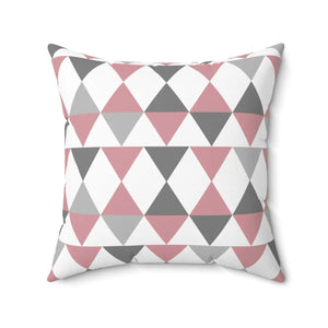 Bold Abstract Geometric Pattern Throw Pillow - Spun Polyester - Dipaliz - Pillows