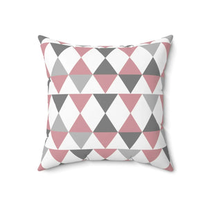 Bold Abstract Geometric Pattern Throw Pillow - Spun Polyester - Dipaliz - Pillows