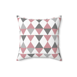 Bold Abstract Geometric Pattern Throw Pillow - Spun Polyester - Dipaliz - Pillows