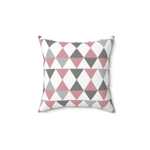 Bold Abstract Geometric Pattern Throw Pillow - Spun Polyester - Dipaliz - Pillows