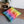 Rainbow Swirl Tufted Square Floor Pillow - Colorful Accent - Dipaliz - Throw Pillows