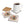 Adorable Squirrel Corkwood Coaster Set - Fall Season Charm - Dipaliz - Coasters