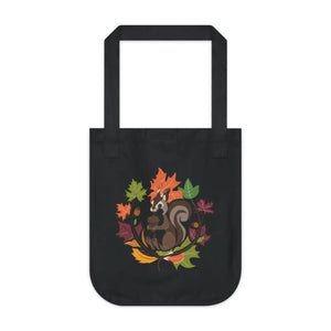 Organic Canvas Tote - Minimal Fall Design - Dipaliz - Bags