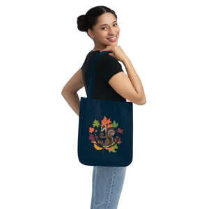 Organic Canvas Tote - Minimal Fall Design - Dipaliz - Bags