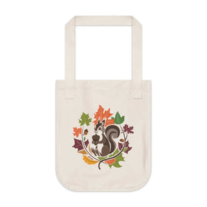 Organic Canvas Tote - Minimal Fall Design - Dipaliz - Bags