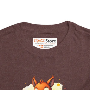 Squirrel Short Sleeve Tee - Adorable Toddler Design - Dipaliz - T-shirts