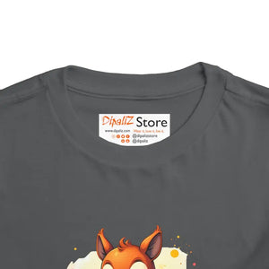 Squirrel Short Sleeve Tee - Adorable Toddler Design - Dipaliz - T-shirts