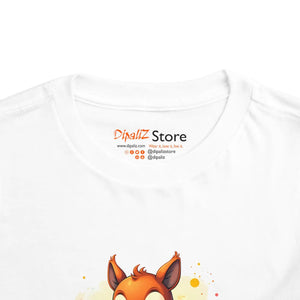 Soft Cotton Toddler Squirrel Short Sleeve Tee - Dipaliz - T-shirts - 2t