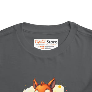 Soft Cotton Toddler Squirrel Short Sleeve Tee - Dipaliz - T-shirts - 2t