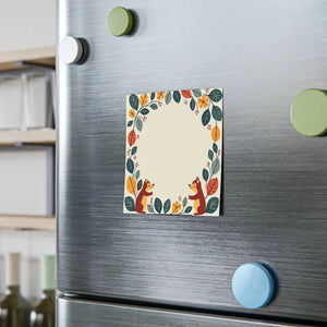 Exhilarating Squirrel Border Sticky Notes with Playful Charm - Dipaliz