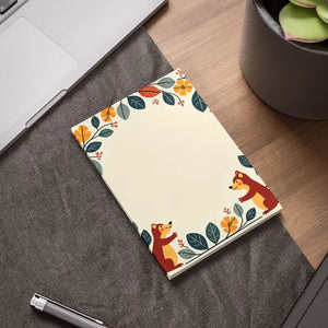 Exhilarating Squirrel Border Sticky Notes with Playful Charm - Dipaliz