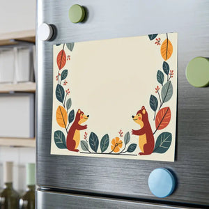 Exhilarating Squirrel Border Sticky Notes with Playful Charm - Dipaliz