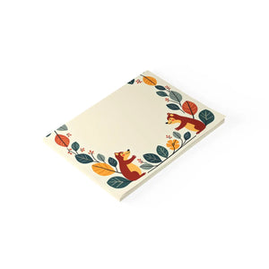 Exhilarating Squirrel Border Sticky Notes - Playful Charm - Dipaliz