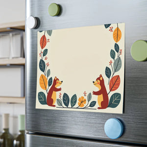 Exhilarating Squirrel Border Sticky Notes - Playful Charm - Dipaliz